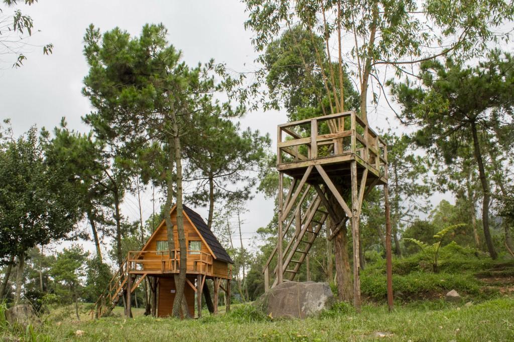Hotel Papandayan Camping Ground Cileuleuy Exterior foto