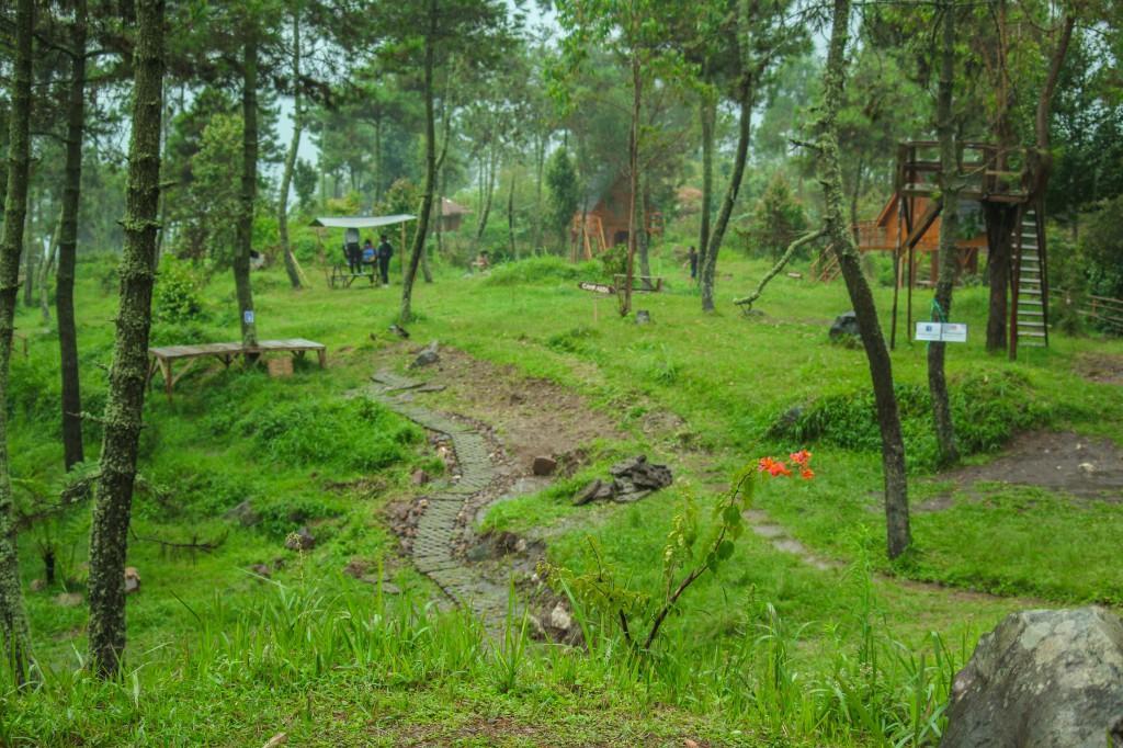 Hotel Papandayan Camping Ground Cileuleuy Exterior foto